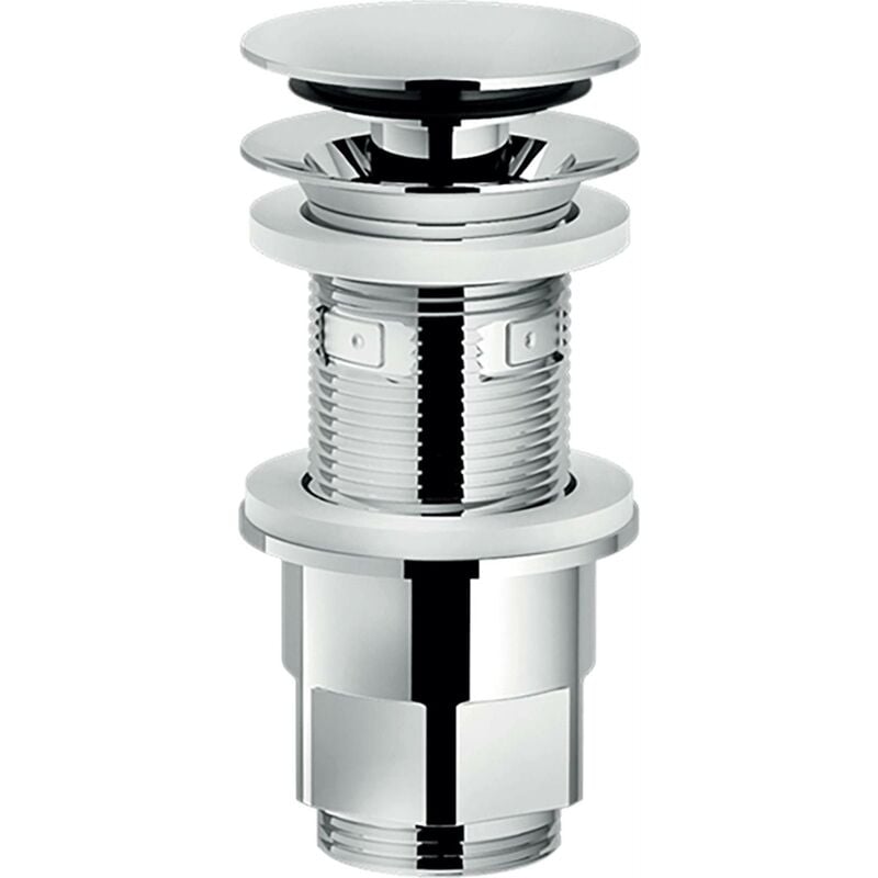 Nobili - Bonde clic-clac universelle - Chromé - recoupable - avec ou sans trop plein