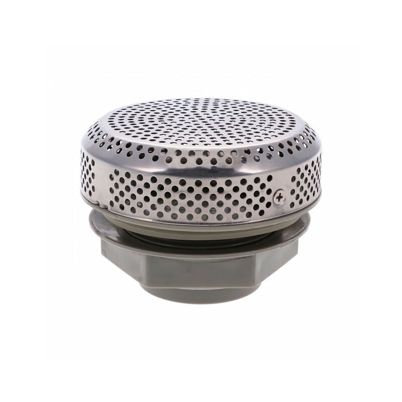 Bonde d'aspiration - abs gris - 5 pouces (125mm)
