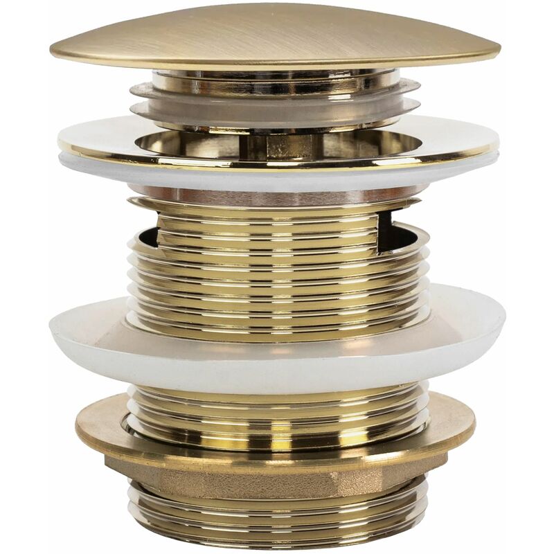 REA - bonde de baignoire brush gold 6CM