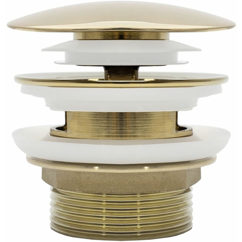 REA - bonde de baignoire universel clic-clac gold
