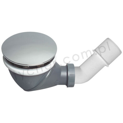 Bonde De Douche Chrome Diamètre 90Mm Avec Capot James