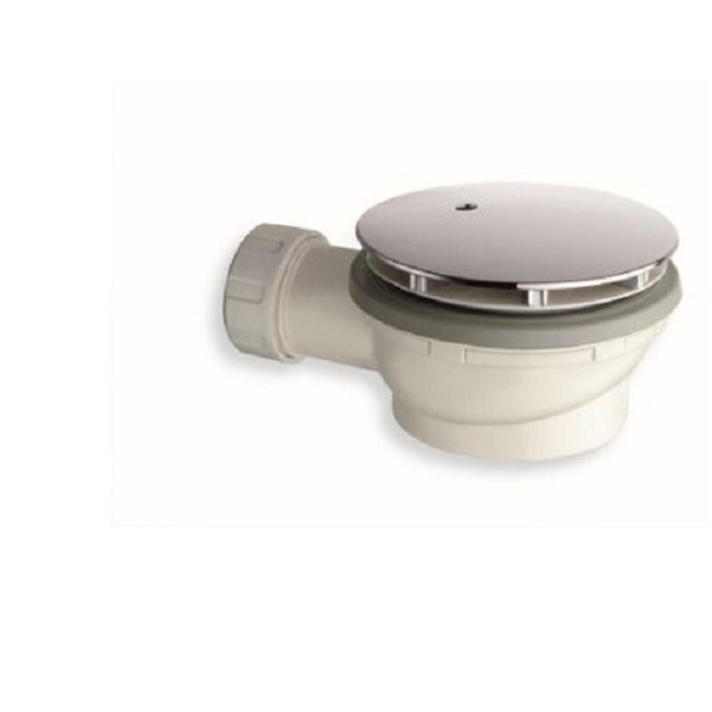 Cristina Ondyna - Bonde de douche extra-plate - Diamètre bonde: 90 mm - Coloris couvercle: chromé