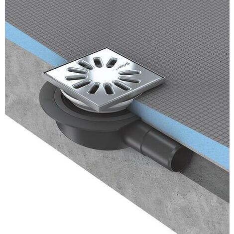 Bonde de Douche extra-plate Mini max - Wedi