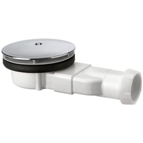 Bonde de Douche Extra-Plate Wirquin Blanc Dôme ABS