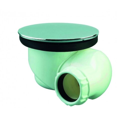 Bonde de douche "Goulue" orientable, diamètre 90 à sortie multidirectionnelle