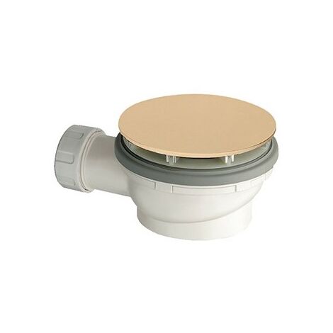 Bonde De Douche Hauteur 64 Mm Couvercle Extra Plat Or Rose Pvd - CRISTINA ONDYNA AD45546P