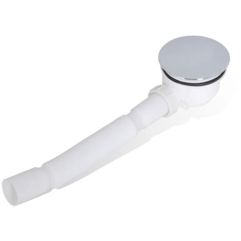 Bonde de douche pour receveur de douche vidaXL - Blanc