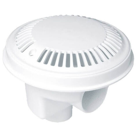 Bonde de fond Ø200 mm ABS grille anti-vortex
