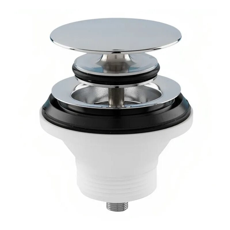 Bonde de lavabo avec bouchon fermeture à pression 'No problem', 1'1/2 (40 x 49)