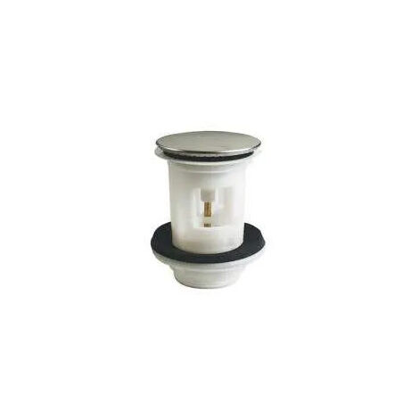 Bonde de lavabo avec clapet inox – Hauteur 82 mm – Étanchéité efficace pour lavabos et bidets – Nouveau modèle Porcher
