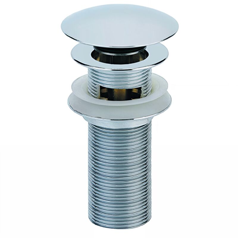 Bonde de lavabo Digiclic laiton chromé 130 mm avec lanterne Valentin s.a