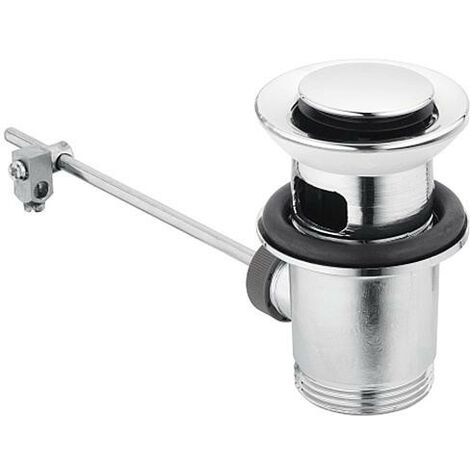Bonde de lavabo Eichelberg 440038 11/4", pour mitigeur lavabo et bidet chromé