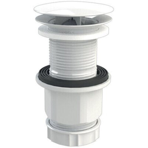 Bonde de lavabo Hygiénique - DELABIE - Sans garde d'eau - Débit 36L/min