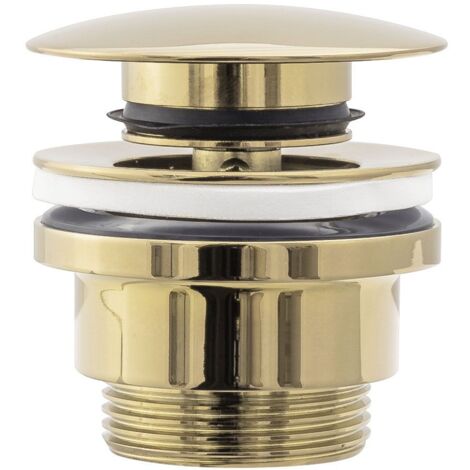 BONDE DE LAVABO UNIVERSEL CLIC-CLAC REA GOLD