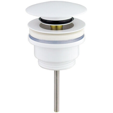 BONDE DE LAVABO UNIVERSEL CLIC-CLAC REA GOLD--blanc
