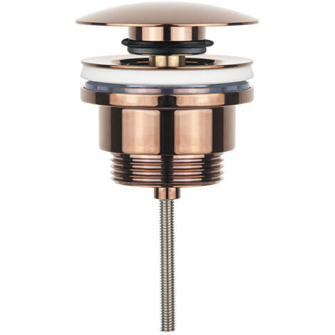 BONDE DE LAVABO UNIVERSEL CLIC-CLAC REA GOLD--or rose