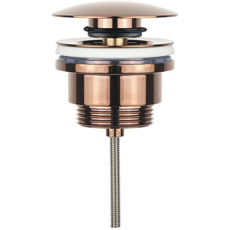 Bonde de lavabo universel clic-clac rea GOLD--or rose