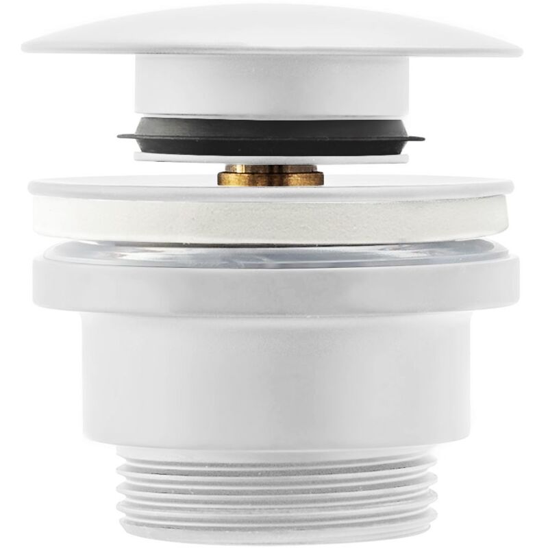 Bonde de lavabo universel clic-clac REA white