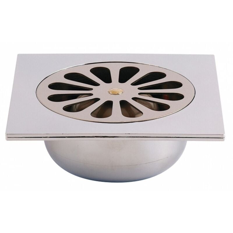 Sanitaire Service - Bonde de sol carrée sortie verticale 140x140mm - 462300