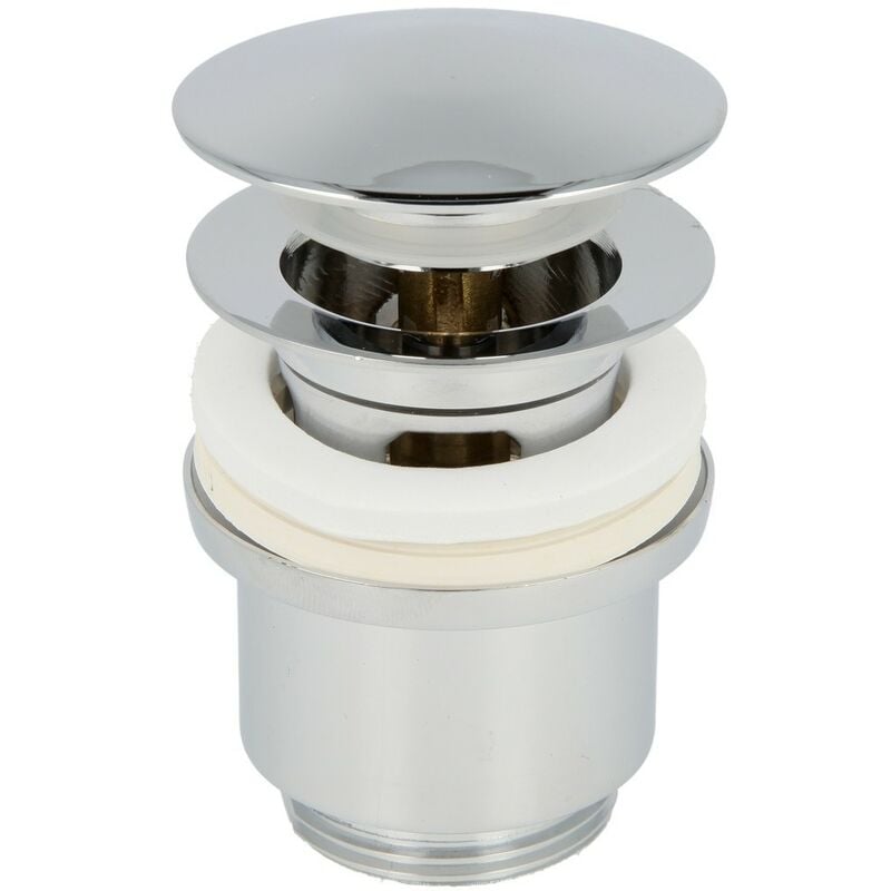 Bonde de vidage 1 1/4’’ avec trop-plein et fermeture à déclic