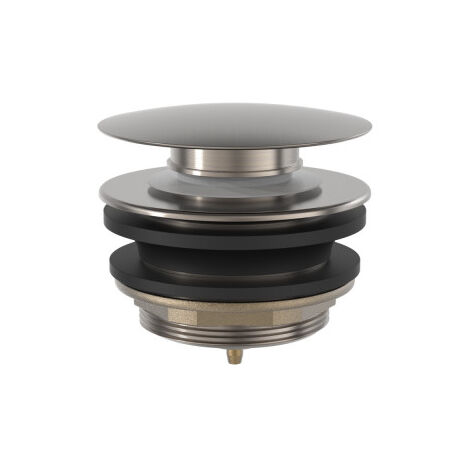 Bonde de vidage clic-clac pour baignoire 70 mm Acier - TRES 13474010AC