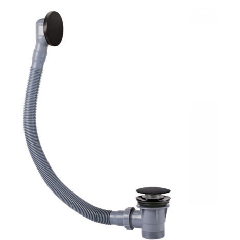 Bonde de vidage clic-clac pour baignoire Noir Mat - TRES 03453420NM