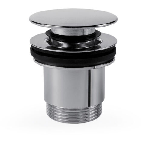 Bonde de vidage clic-clac Simple-Rapid pour lavabo Chrome - TRES 24284010