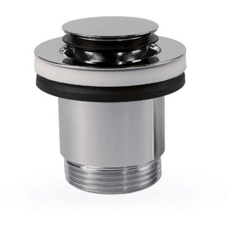 Bonde de vidage clic-clac Simple-Rapid pour lavabo Chrome - TRES 24284020
