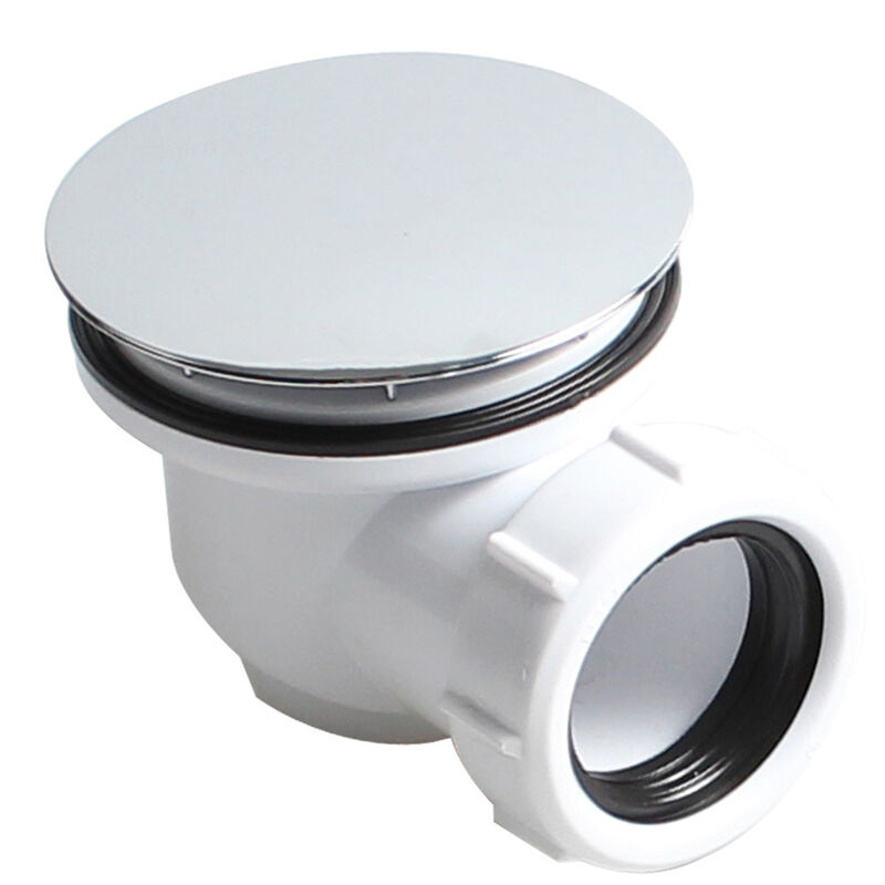 Lablanc - Bonde de vidange pour receveur de douche diamètre trou 90 mm coque abs chromé indispensable montage rapide encombrement réduit