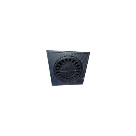 Bonde en fonte 40x40 cm – Grille pour siphon – Drain anti-inondation – Matériau durable pour espaces humides – Proinco