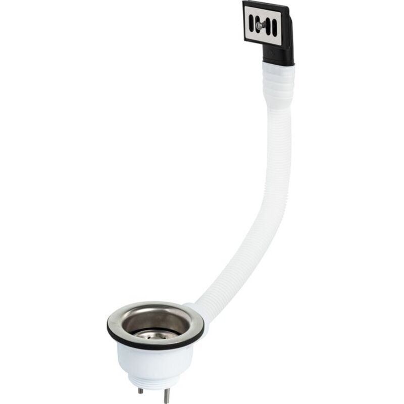 Nicoll - Bonde avec panier manuel avec trop plein diamètre 60 mm, 0204121