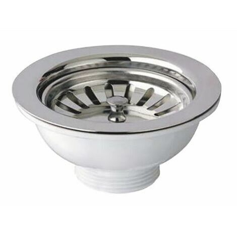 Bonde évier à panier manuelle sans trop plein - DIFF
