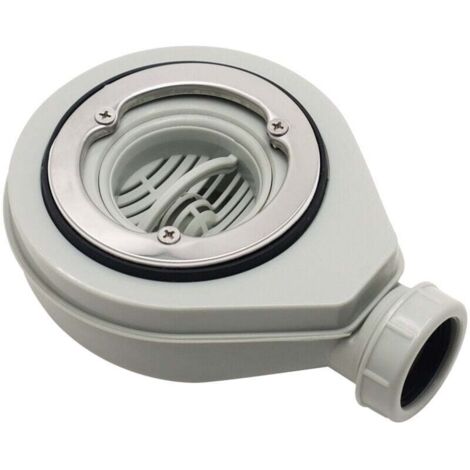 Bonde horizontale sans capot Ø90 DONA pour receveurs de douche