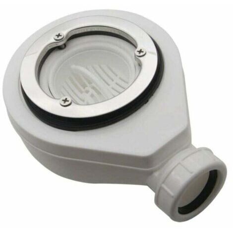 Bonde horizontale sans capot Ø90 DONA pour receveurs de douche