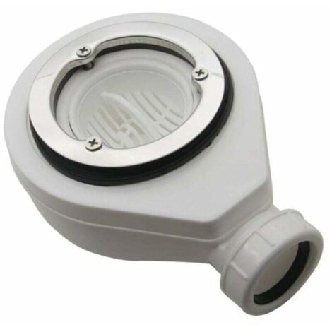 Bonde horizontale sans capot Ø90 DONA pour receveurs de douche