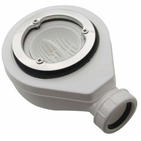 Bonde horizontale sans capot Ø90 DONA pour receveurs de douche