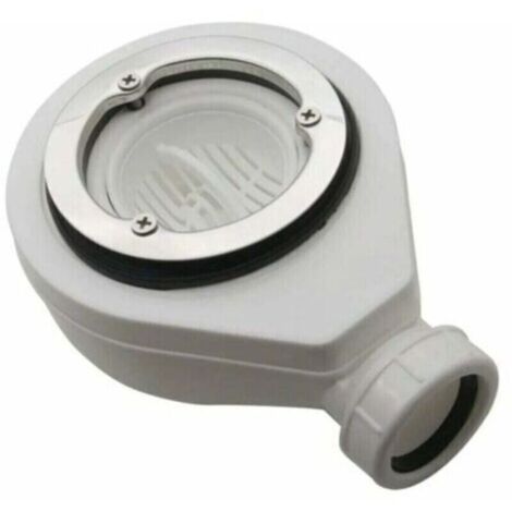 Bonde horizontale sans capot Ø90 DONA pour receveurs de douche, Ensoleillé,Bonde horizontale sans