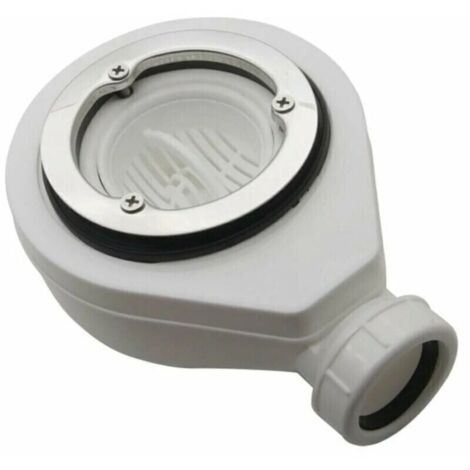 Bonde horizontale sans capot Ø90 DONA pour receveurs de douche, Ensoleillé,Bonde horizontale sans