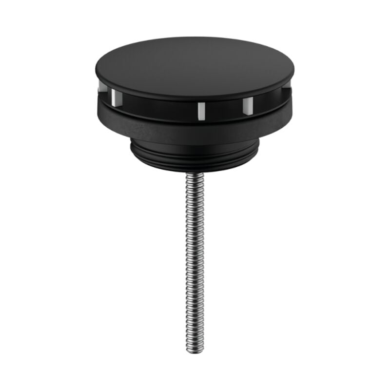 Garnitures de vidage - Bonde non refermable, noir mat 50001670 - Hansgrohe