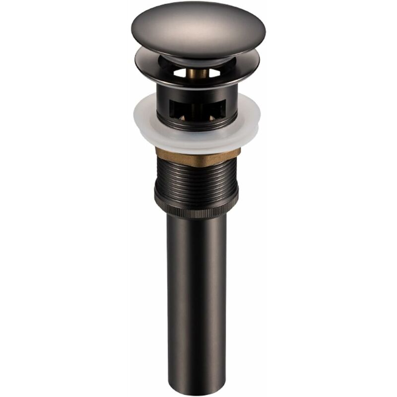 Bonde Lavabo avec Trop Plein Bonde de Vidage Clic Clac Laiton 1 1/4' Bonde Clic Clac Lavabo