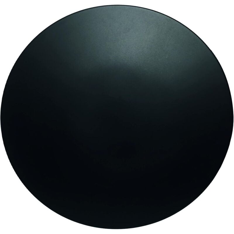 Bonde de lavabo design laiton Collection Black Touch à écoulement libre 100 mm Wirquin 30723915, noir