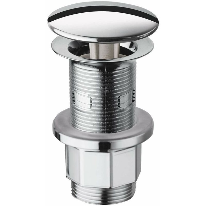 Accessoires Silfa - Bonde non refermable 1 1/4, pour lavabo avec trop-plein, chrome WF43451 - Sapho