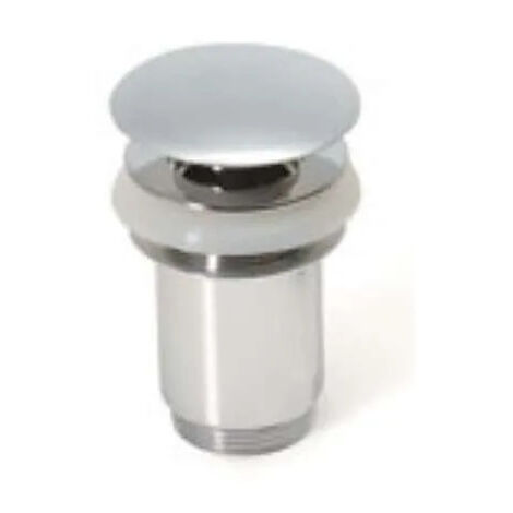 Bonde lavabo en laiton Clic Clac grand bouchon