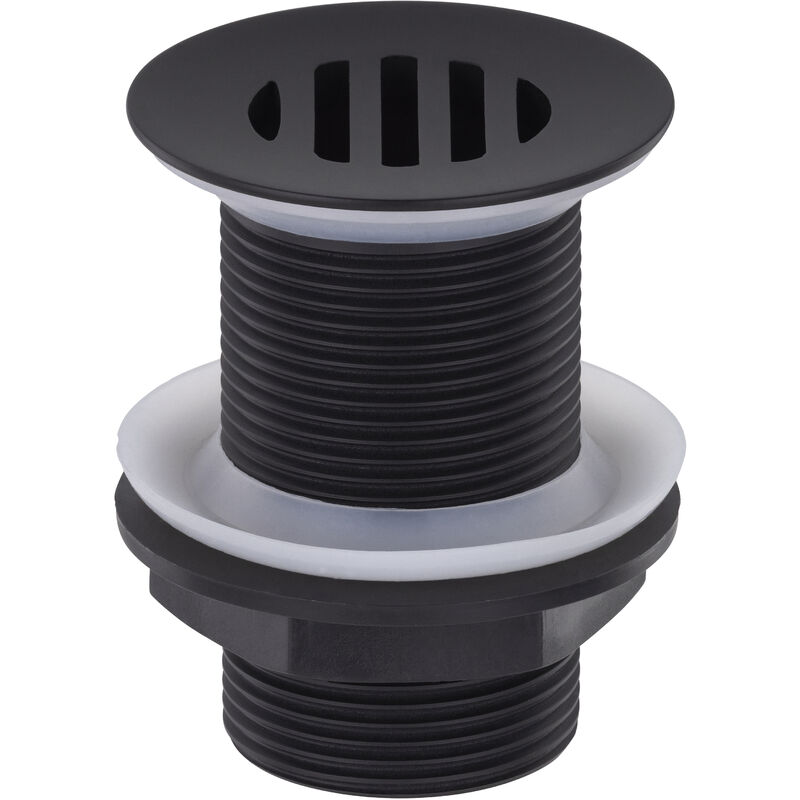 Bonde de lavabo écoulement libre Eurosanit noire