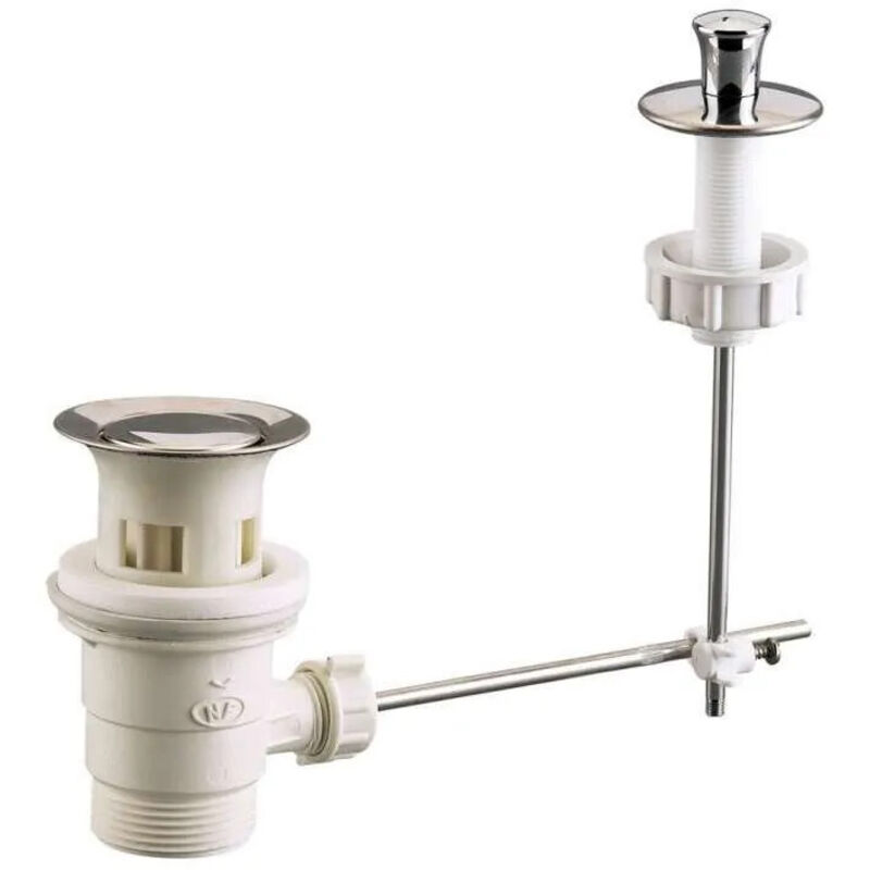 Bonde lavabo à clapet tirette verticale Valentin