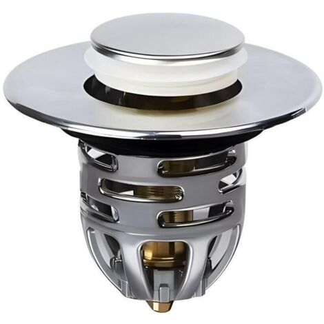 Bonde Lavabo Universel, Bouchon de Lavabo Pop-Up pour Baignoire, Cuisine, lavabo