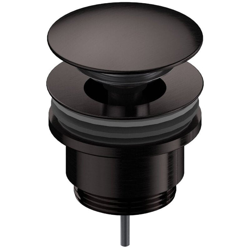 Bonde lavabo clic-clac universelle Sanycces en laiton finition 6 coloris Metal gun