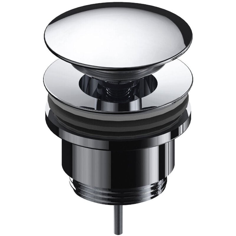 Bonde lavabo clic-clac universelle Sanycces en laiton finition 6 coloris Chrome