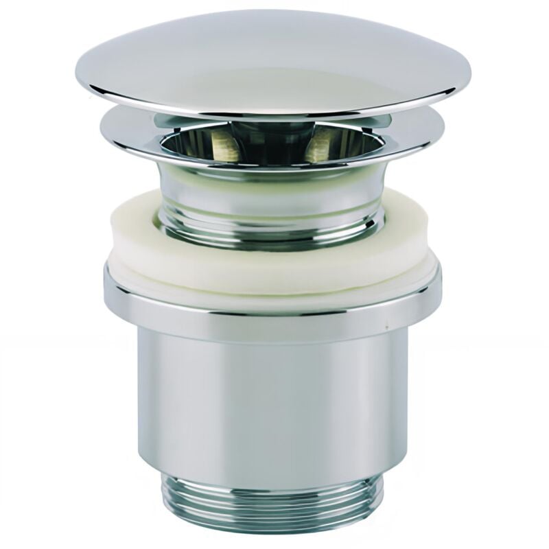 Bonde vasque à écoulement libre sans trop plein à clapet Valentin