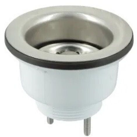 Bonde Nicoll para fregaderos de gres y síntesis 1 cubeta Ø 84mm